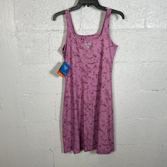 Columbia Women's PFG Freezer III Dress Minuet Winding Waters XS retail $55 - Picture 5 of 6